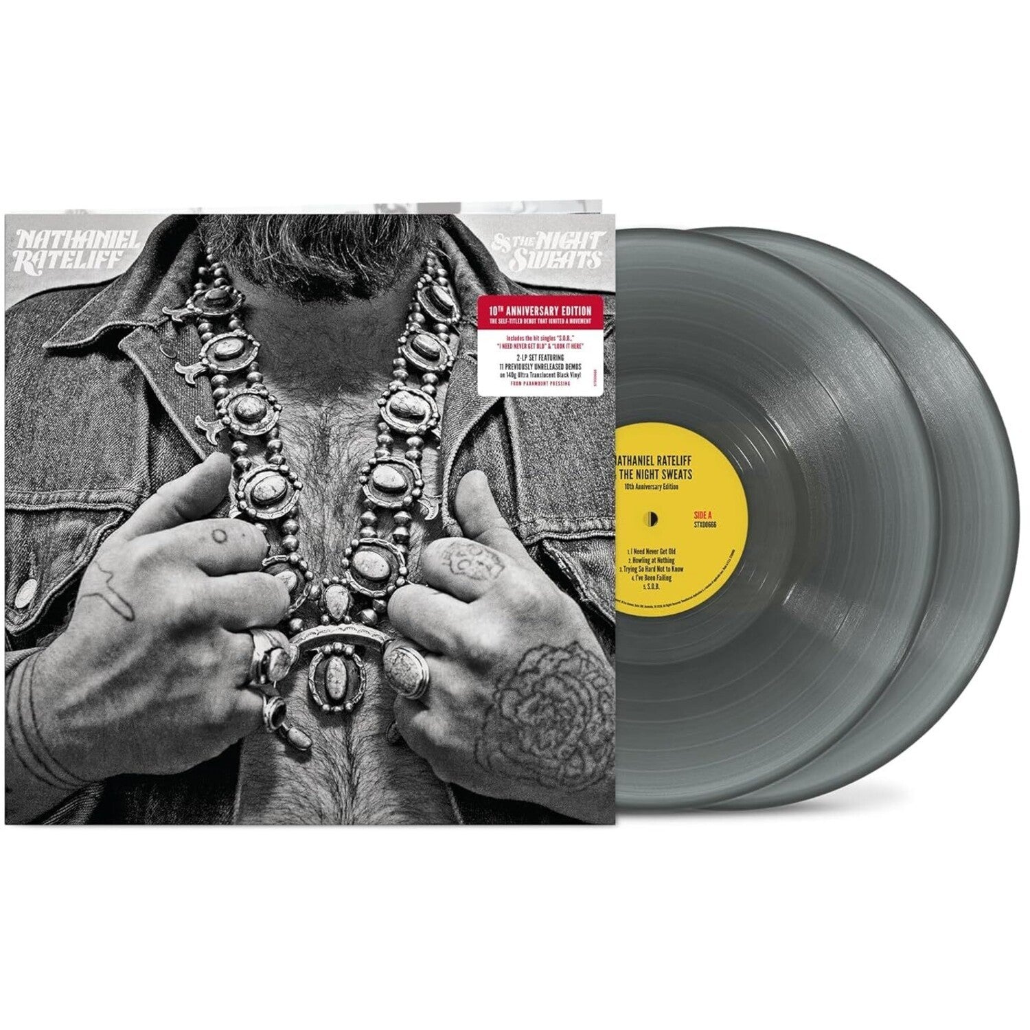 Tearing At The Seams (Bone Vinyl/2LP) & Nathaniel Rateliff & The Night Sweats (2LP/Ultra Vinyl/Translucent Black Vinyl)