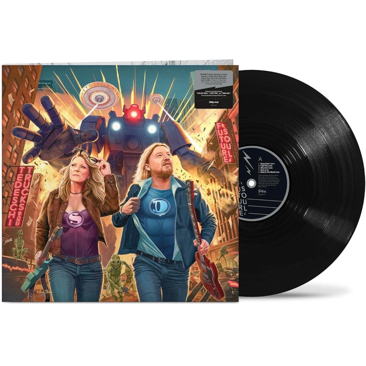 Live Revelator (Fire Orange With Black Swirl LP Vinyl) & Revelator (2LP/Gatefold) & Future Soul (180G)