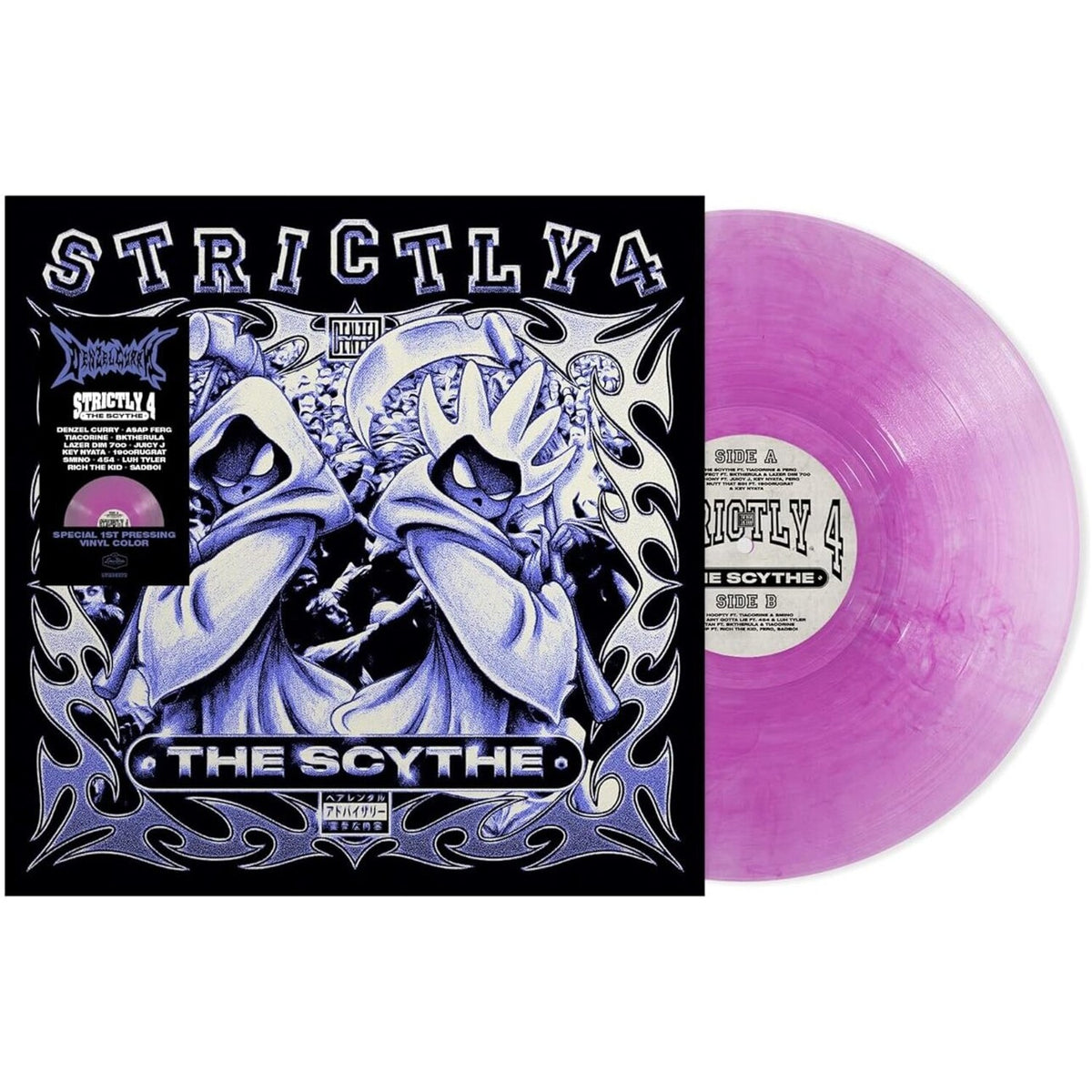 Strictly 4 The Scythe (X) & Strictly 4 The Scythe (X) (Transparent Violet LP Vinyl)