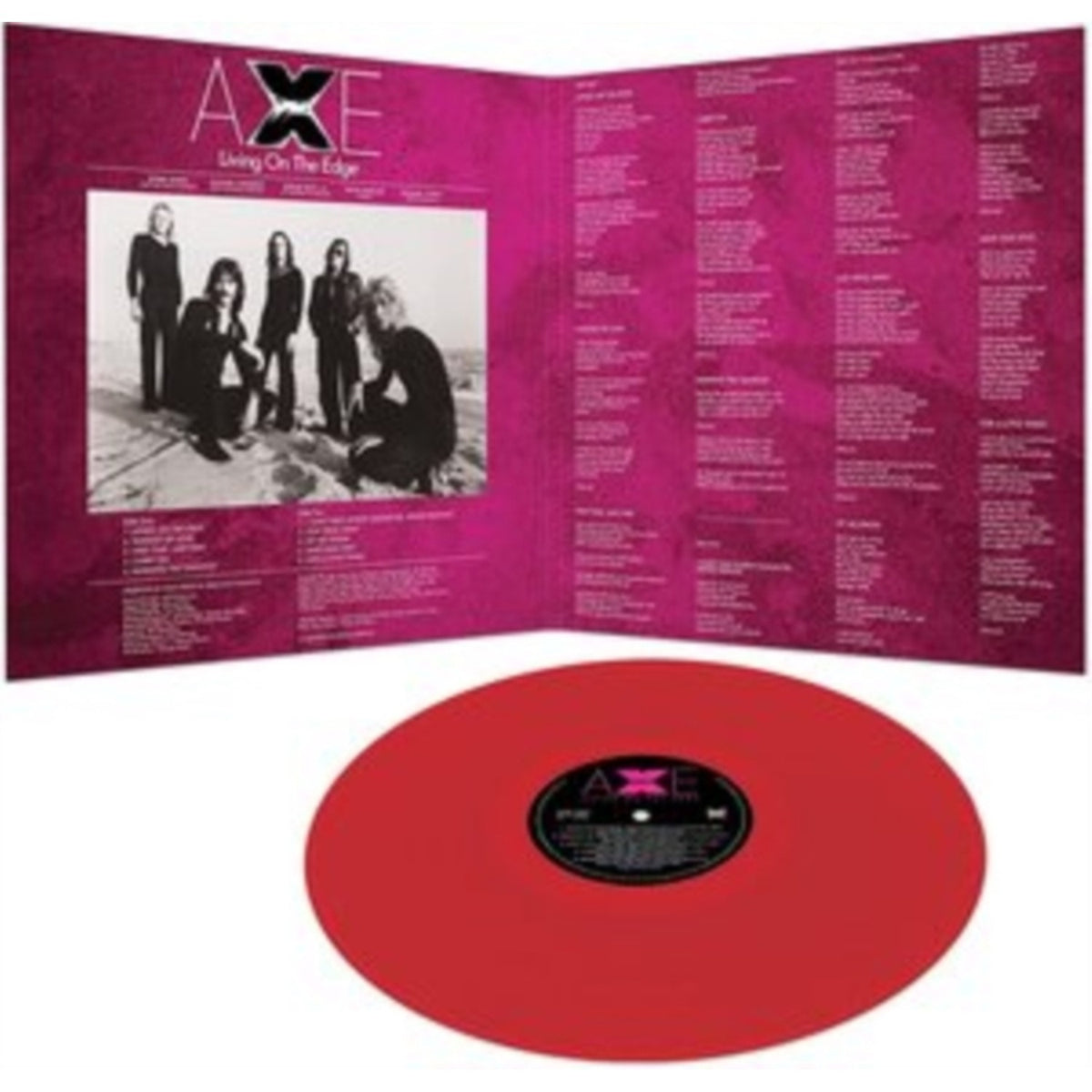 Living On The Edge & Axe (Translucent Blue LP Vinyl)