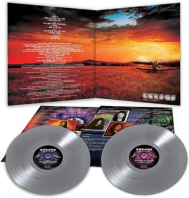 This is a 2 LP Vinyl SKU bundle.
1.This LP Vinyl is brand new.Format: LP VinylMusic Style: Prog RockThis item's title is: Somewhere To Elsewhere (Silver Vinyl/Limited/2LP)Artist: KansasLabel: MAGNA CARTABarcode: 889466263811Release Date: 5/6/2022
2.This LP Vinyl is brand new.