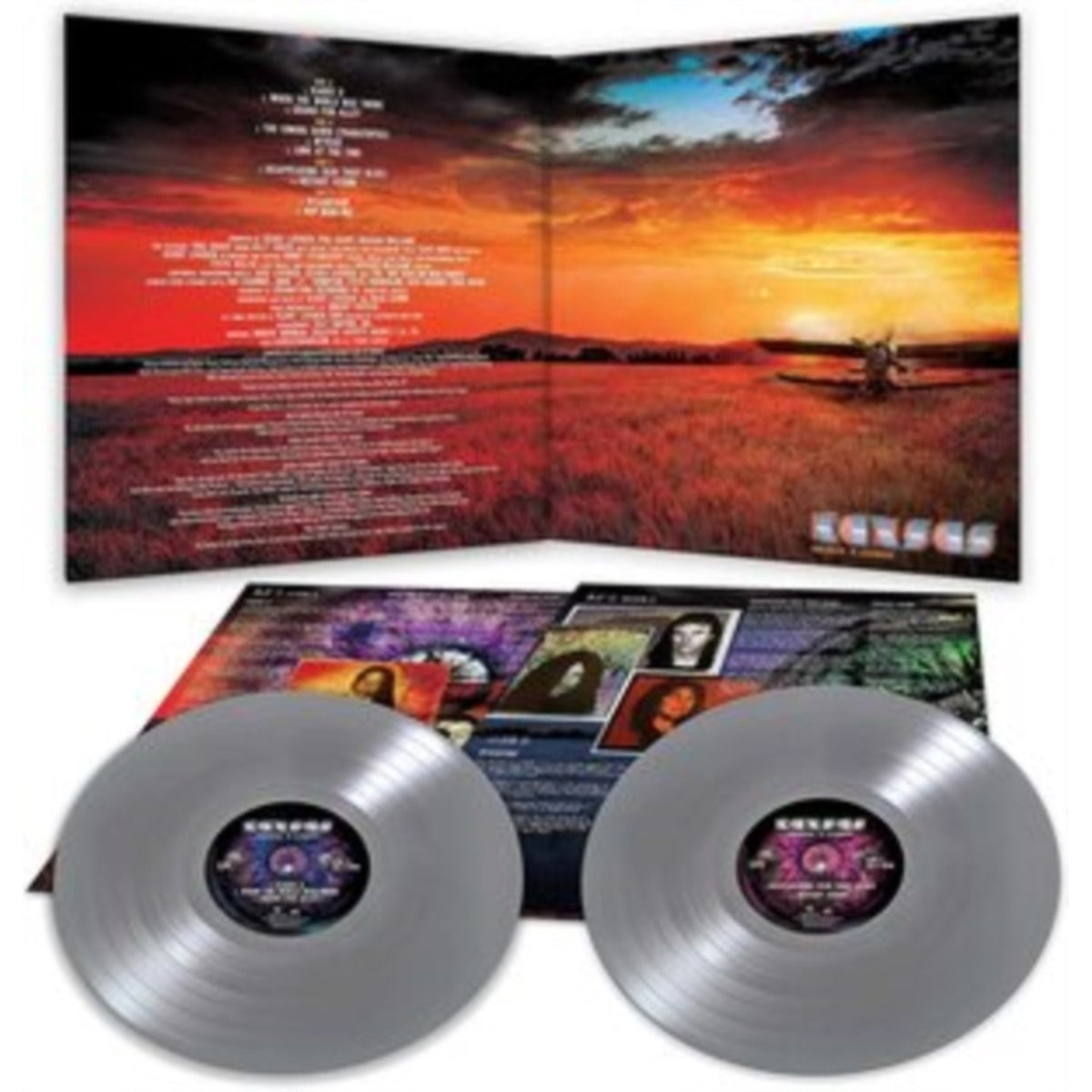 Kansas - Somewhere To Elsewhere (Red LP Vinyl) & Somewhere To Elsewhere (Silver Vinyl/Limited/2LP)