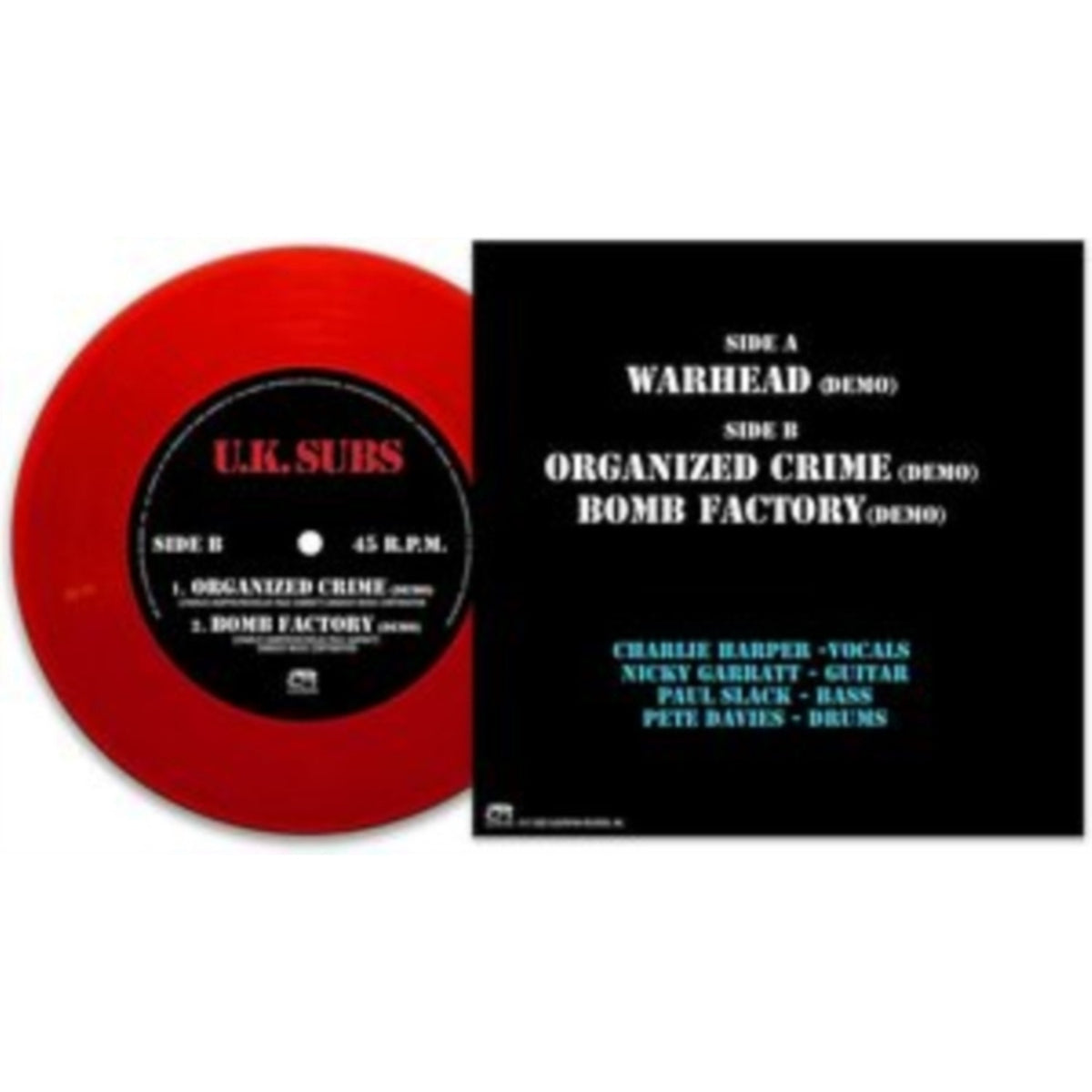 Warhead (Red Vinyl) & Warhead (Blue Vinyl)