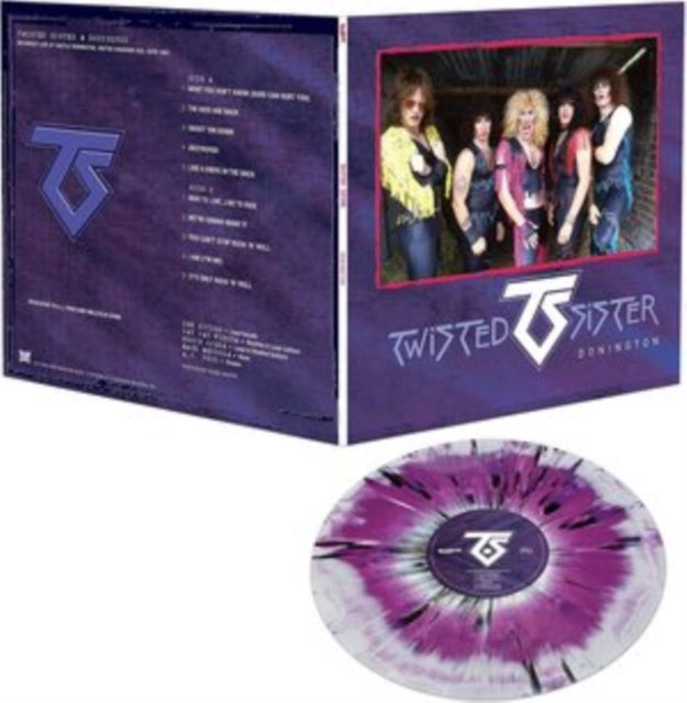 Greatest Hits -Tear It Loose - Atlantic Years - Studio & Live (Translucent Red LP Vinyl/Limited) & Donington (Purple, Black & White Splatter LP Vinyl)