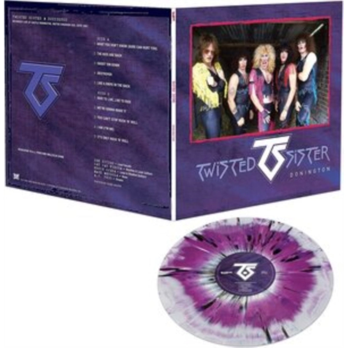 Greatest Hits -Tear It Loose - Atlantic Years - Studio & Live (Translucent Gold LP Vinyl/Limited) & Greatest Hits (Clear Red Vinyl/Limited Anniversary Edition/2LP) & Donington (Purple, Black & White Splatter LP Vinyl)