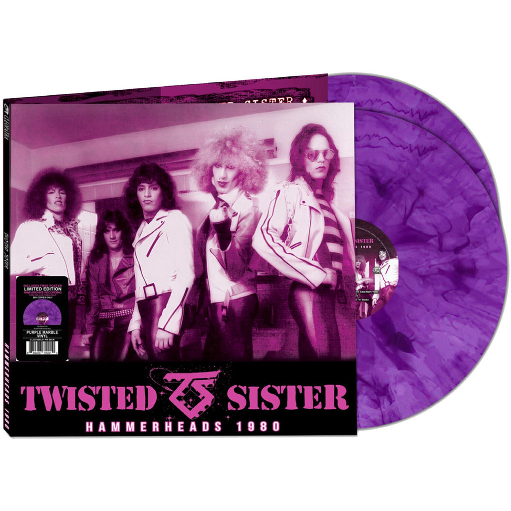 Greatest Hits (Clear Red Vinyl/Limited Anniversary Edition/2LP) & Hammerheads 1980 (Purple Marble Vinyl/2LP)