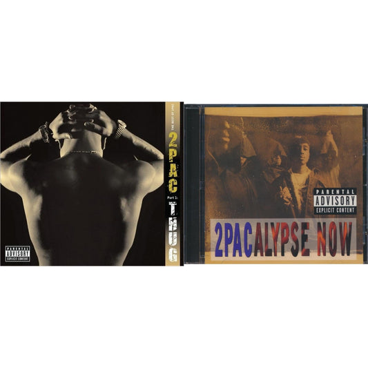 This is a 2 CD SKU bundle.
1.This CD is brand new.Format: CDMusic Style: GangstaThis item's title is: 2Pacalypse NowArtist: 2PacLabel: Interscope RecordsBarcode: 012414163325Release Date: 7/18/2011
2.This CD is brand new.