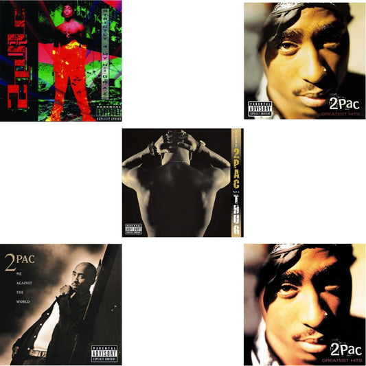 This is a 5 CD SKU bundle.
1.This CD is brand new.Format: CDMusic Style: ConsciousThis item's title is: Strictly 4 My N.I.G.G.A.Z.Artist: 2PacLabel: Amaru Records (2)Barcode: 012414163424Release Date: 7/18/2011
2.This CD is brand new.