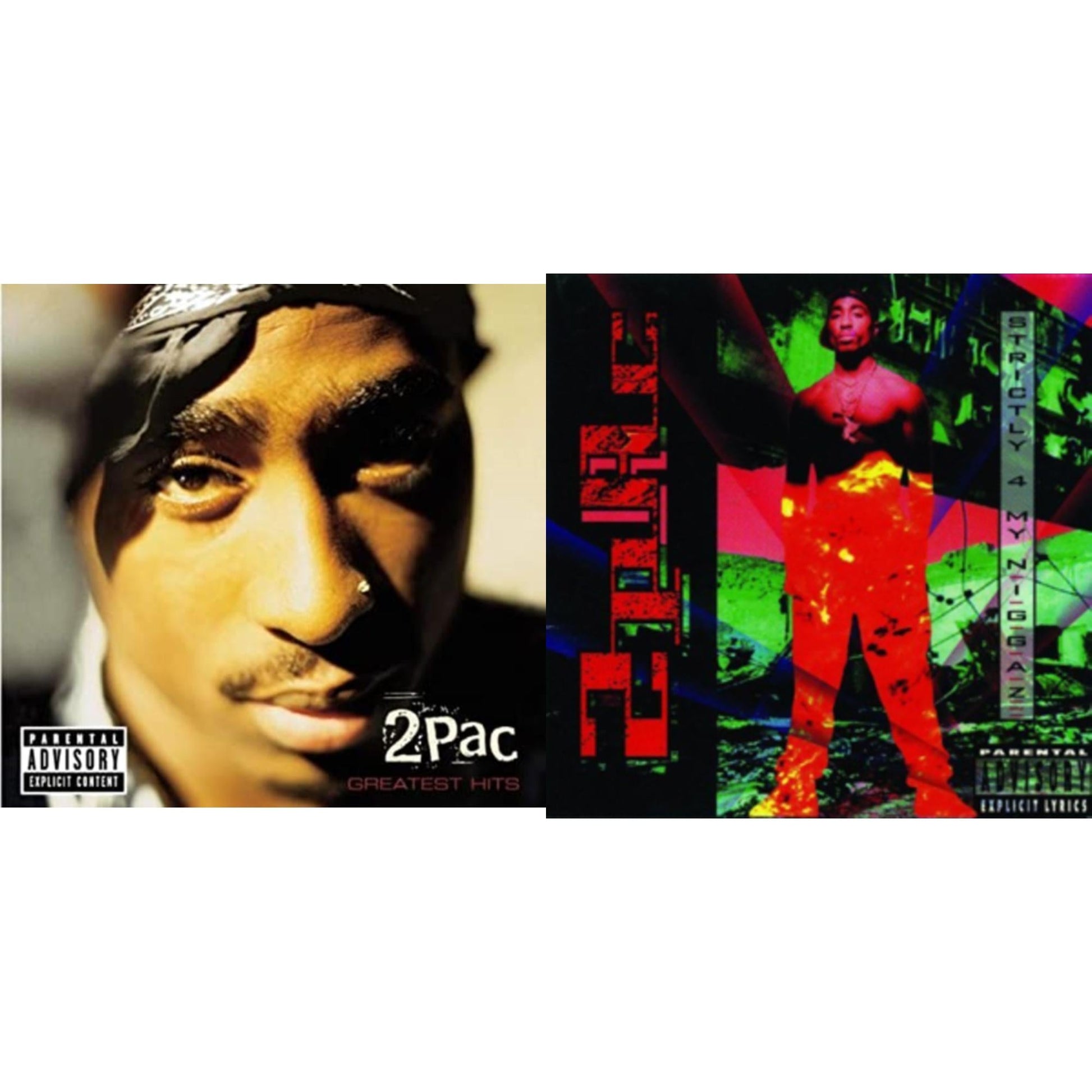 This is a 2 CD SKU bundle.
1.This CD is brand new.Format: CDMusic Style: GangstaThis item's title is: Greatest HitsArtist: 2PacLabel: INTERSCOPEBarcode: 606949030124Release Date: 11/24/1998
2.This CD is brand new.