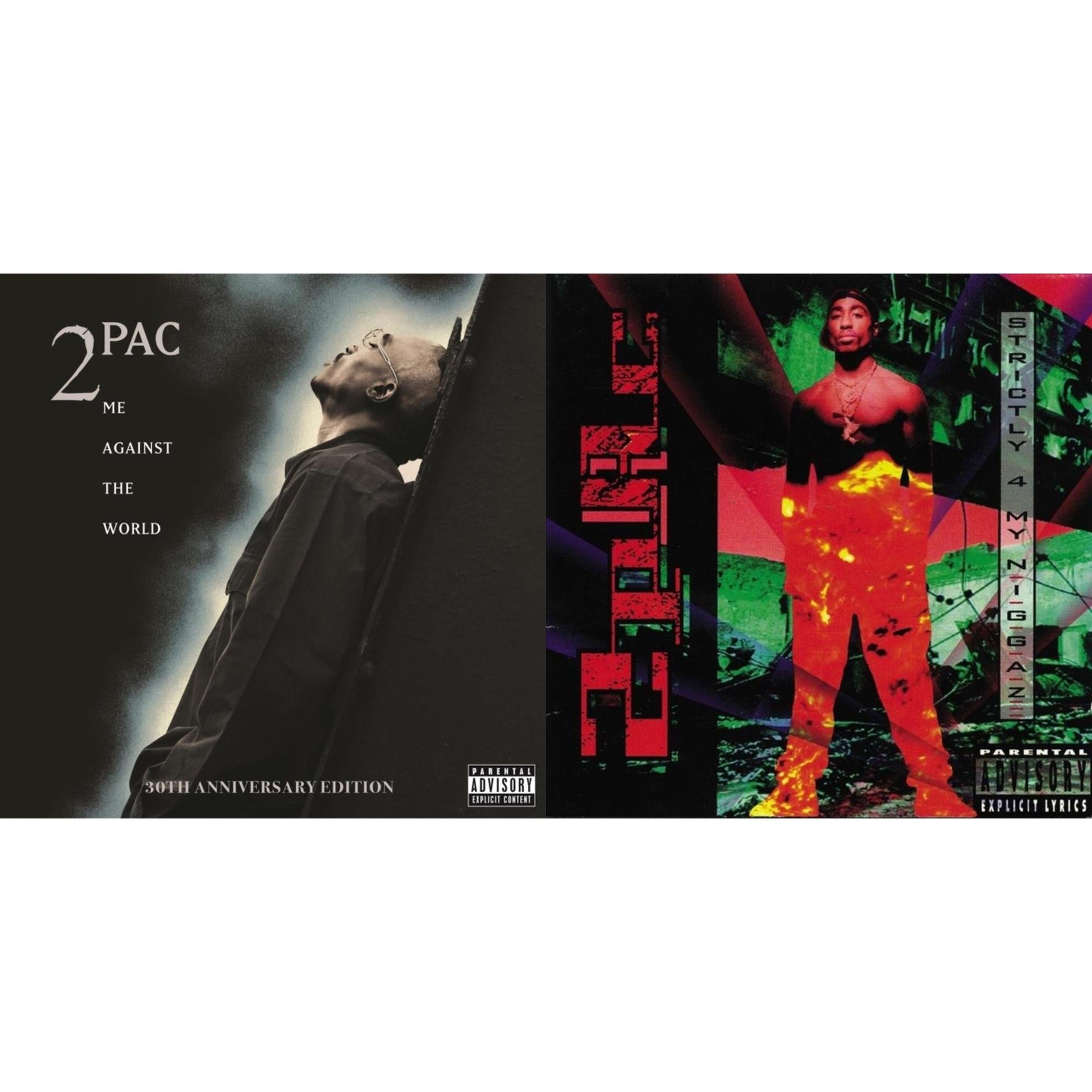 Me Against The World (X) (30Th Anniversary Edition/Midnight Mist Vinyl/2LP) & Strictly 4 My N.I.G.G.A.Z. (2 LP)