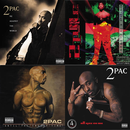 This is a 4 LP Vinyl SKU bundle.
1.This LP Vinyl is brand new.Format: LP VinylMusic Style: GangstaThis item's title is: Until The End Of Time(X) (4LP)Artist: 2PacLabel: INTERSCOPEBarcode: 602435334066Release Date: 7/23/2021
2.This LP Vinyl is brand new.