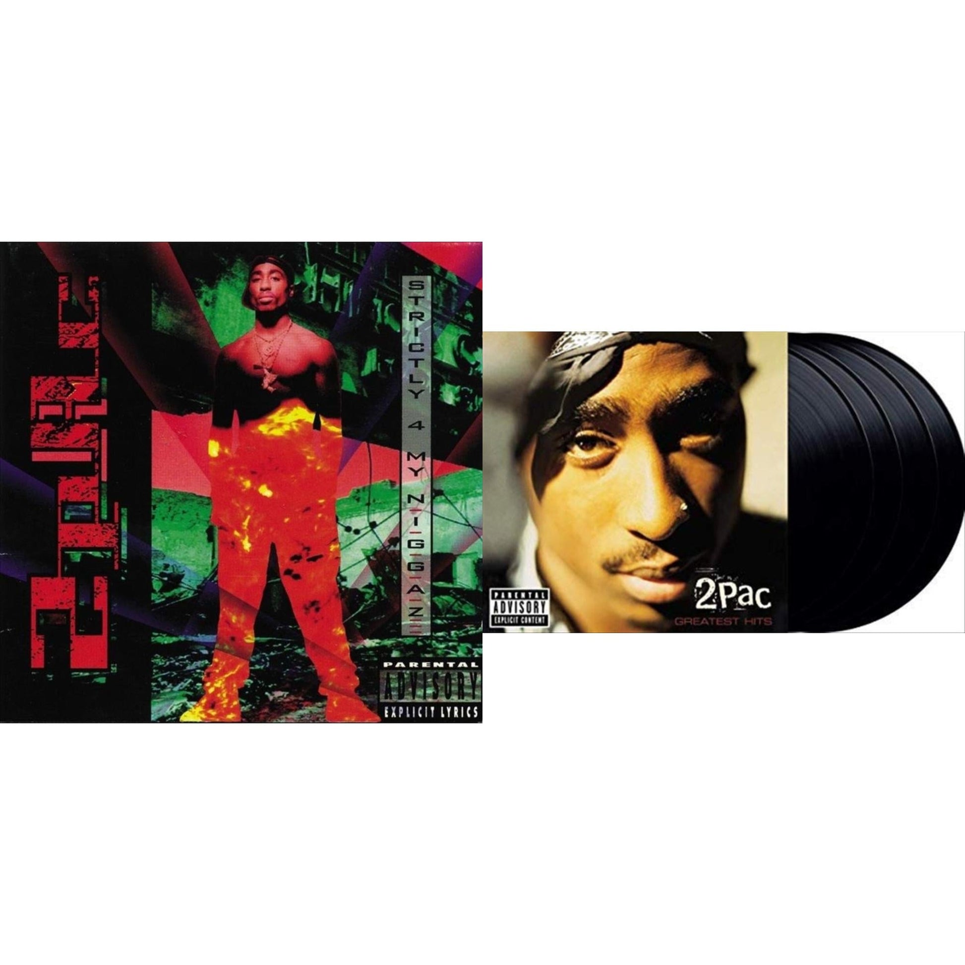 This is a 2 LP Vinyl SKU bundle.
1.This LP Vinyl is brand new.Format: LP VinylMusic Style: Thug RapThis item's title is: Strictly 4 My N.I.G.G.A.Z. (2 LP)Artist: 2PacLabel: INTERSCOPEBarcode: 602527950181Release Date: 2/16/2018
2.This LP Vinyl is brand new.