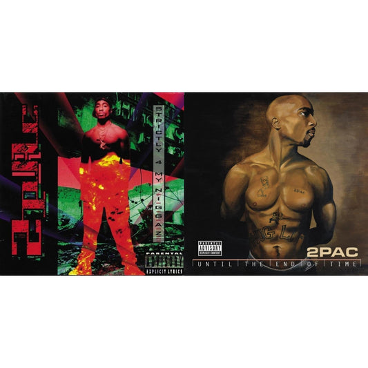 This is a 2 LP Vinyl SKU bundle.
1.This LP Vinyl is brand new.Format: LP VinylMusic Style: GangstaThis item's title is: Until The End Of Time(X) (4LP)Artist: 2PacLabel: INTERSCOPEBarcode: 602435334066Release Date: 7/23/2021
2.This LP Vinyl is brand new.