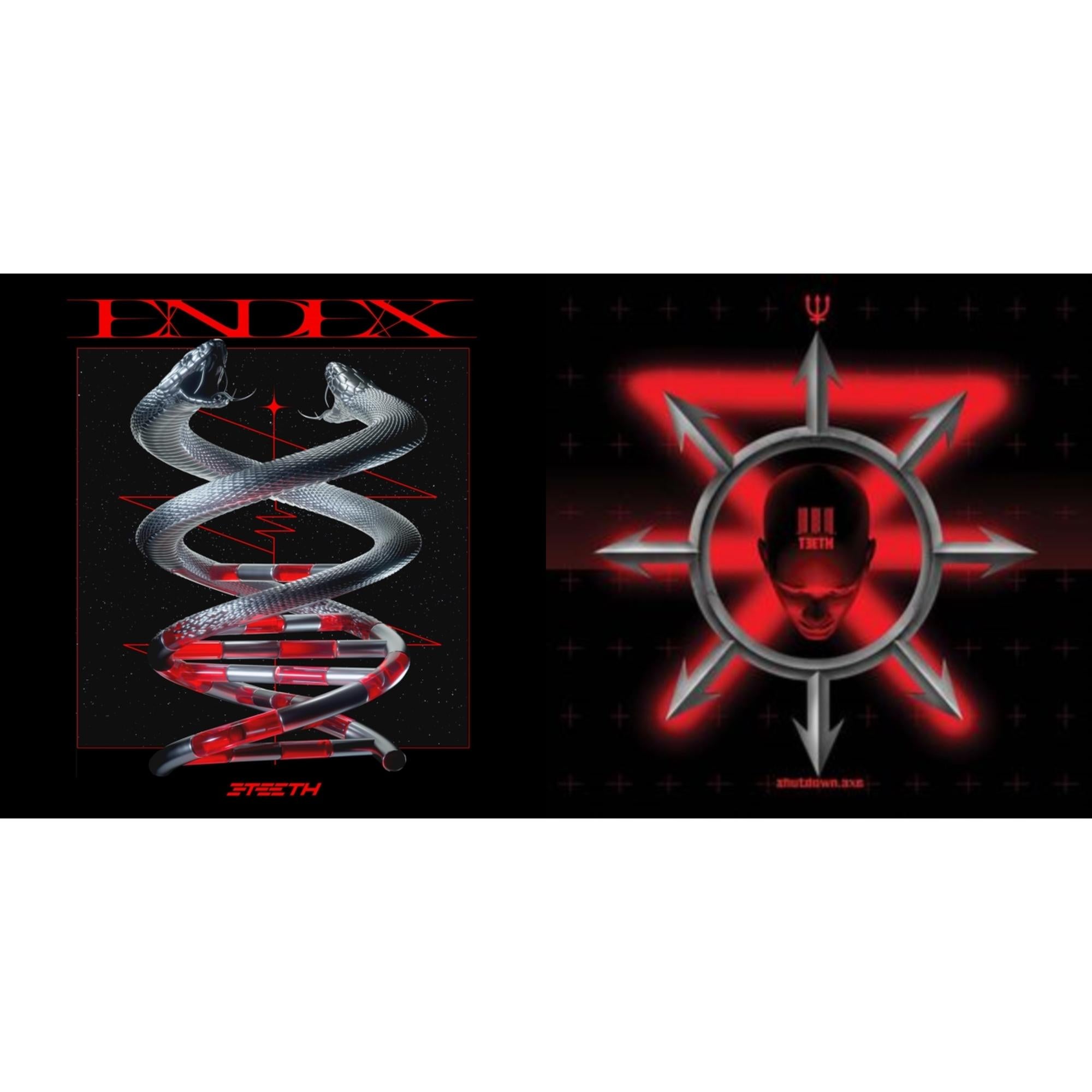 This is a 2 LP Vinyl SKU bundle.
1.This LP Vinyl is brand new.Format: LP VinylMusic Style: Industrial MetalThis item's title is: Endex (Red Smoke LP Vinyl)Artist: 3TeethLabel: 3TEETHBarcode: 196588083518Release Date: 9/22/2023
2.This LP Vinyl is brand new.