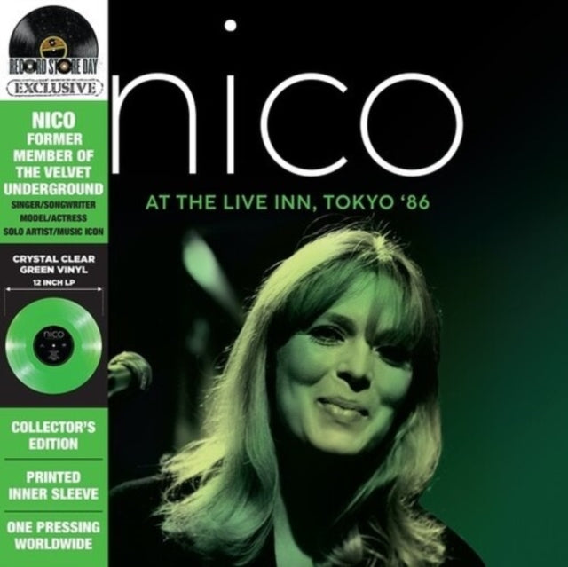 Chelsea Town Hall (Blue Vinyl/2LP) & Librairy Theatre '83 (Crystal Clear Yellow Tint LP Vinyl) & At The Live Inn, Tokyo '86 (Deluxe/Crystal Clear Green LP Vinyl)