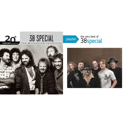 This is a 2 CD SKU bundle.
1.This CD is brand new.Format: CDMusic Style: Southern RockThis item's title is: Millennium Collection: 20Th Century MastersArtist: 38 SpecialLabel: A&M RecordsBarcode: 606949056124Release Date: 6/27/2000
2.This CD is brand new.