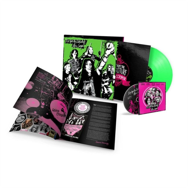 Alice Cooper - Live From The Astroturf (Glow-In-The-Dark LP Vinyl/DVD) & Billion Dollar Babies (50Th Anniversary/Deluxe/3LP)