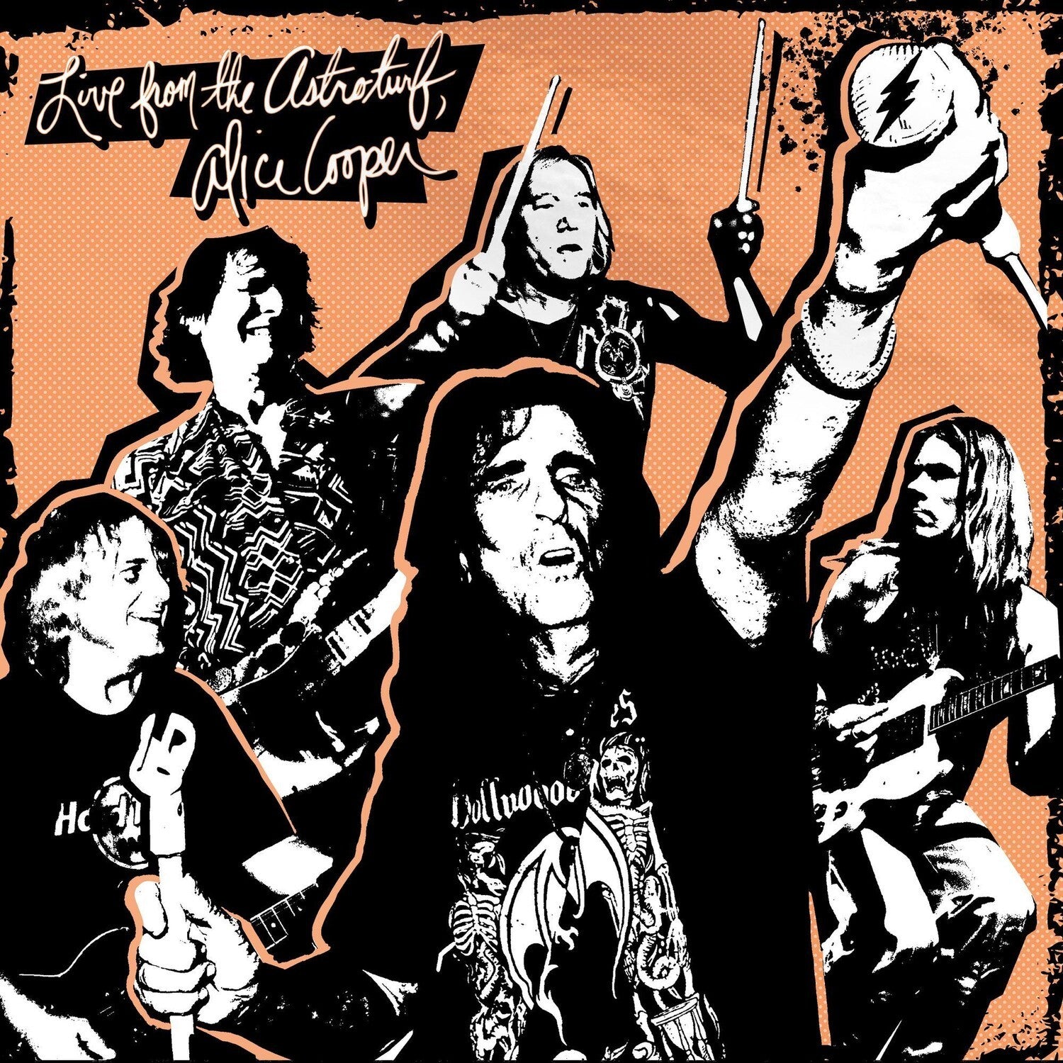 Alice Cooper - Live From The Astroturf (Glow-In-The-Dark LP Vinyl/DVD) & Live From The Astroturf (Apricoot LP Vinyl/DVD) & Billion Dollar Babies (50Th Anniversary/Deluxe/3LP) & Killer (Expanded & Remastered/3LP) & Alice Cooper's Greatest Hits