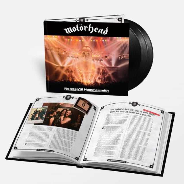 No Sleep 'Til Hammersmith (X) (3LP) & Ace Of Spades (50Th Anniversary) (Blue/White LP Vinyl/Half-Speed Master) & No Sleep Til Hammersmith (50Th Anniversary) (Yellow/Black LP Vinyl/Half-Speed) & Manticore Tapes