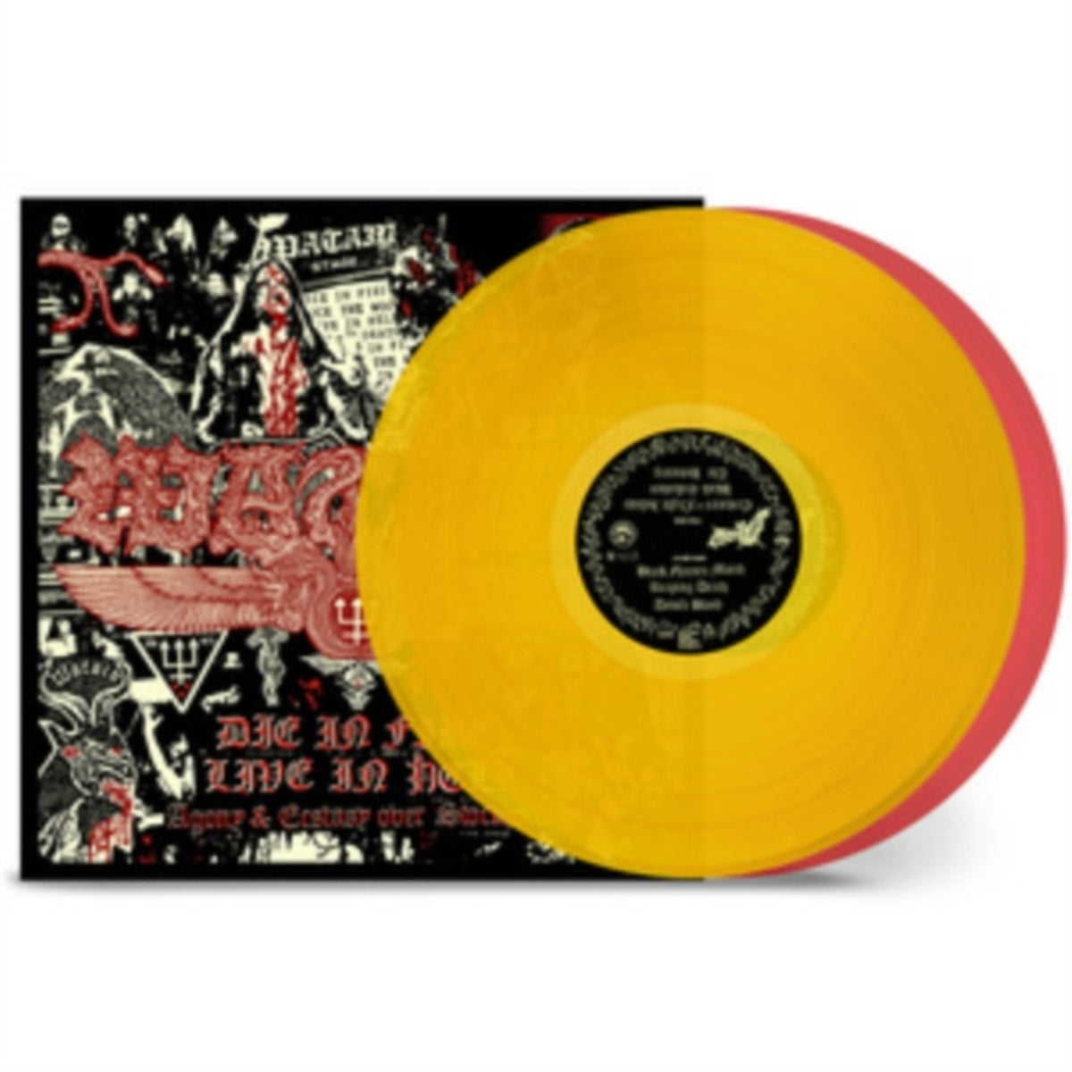 Trident Wolf Eclipse (CD/Silver LP Vinyl/7Inch) & Die In Fire - Live In Hell (Red/Yellow Vinyl/2LP)