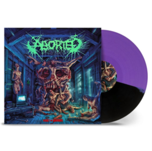 Archaic Abattoir (Limited Edition/Red LP Vinyl) & Vault Of Horrors (Purple Black Split LP Vinyl)