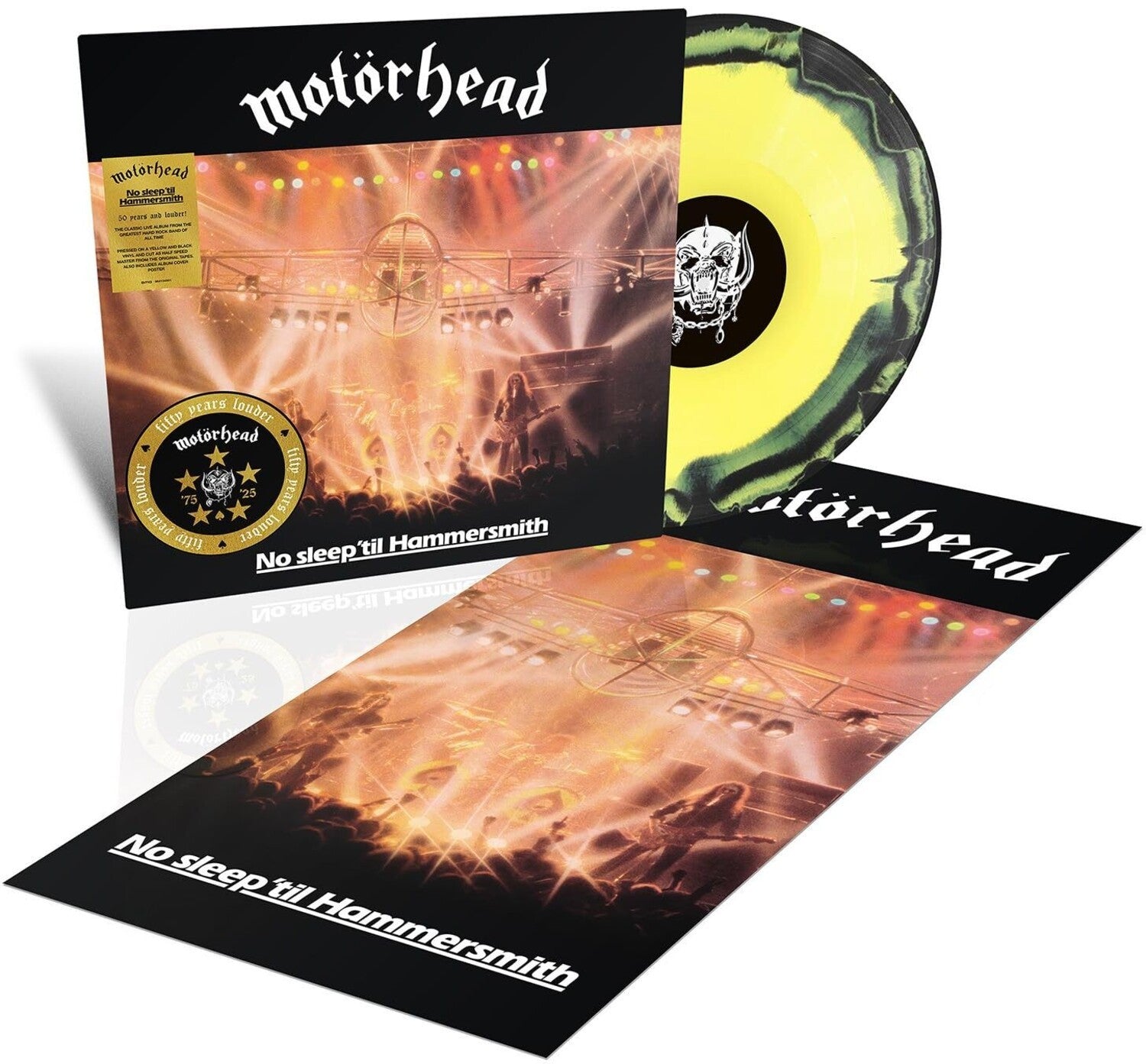 Bastards (Black/Red Splatter LP Vinyl) & Kiss Of Death & No Sleep Til Hammersmith (50Th Anniversary) (Yellow/Black LP Vinyl/Half-Speed)