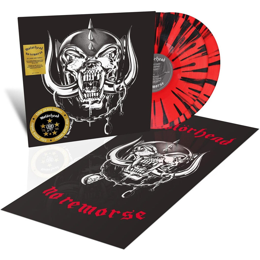 No Remorse (50Th Anniversary) (Red/Black Splatter Vinyl/2LP) & No Sleep At All (50Th Anniversary) (Clear/Black-White Splatter LP Vinyl) & No Sleep Til Hammersmith
