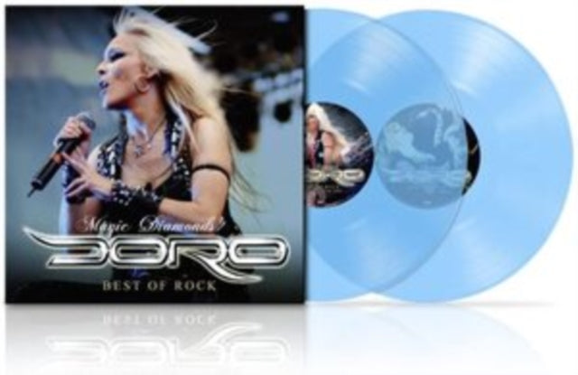 Magic Diamonds - Best Of Rock (Gatefold Jacket/Clear LP Vinyl) & Magic Diamonds - Best Of Ballads (Gatefold Jacket/Clear LP Vinyl) & Fear No Evil (Blue White Marbled LP Vinyl) & Fur Immer (Black White Marbled LP Vinyl)