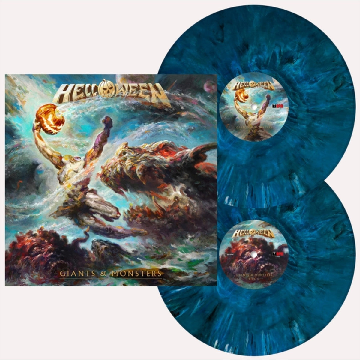 Time Of The Oath (Expanded Edition) (Violet Vinyl/2LP) & Master Of The Rings (Expanded Edition) (Gold Vinyl/2LP) & Giants & Monsters (Deep Ocean Blue Marbled Vinyl/2LP/Etching D-Side) & Keeper Of The Seven Keys, Pt.