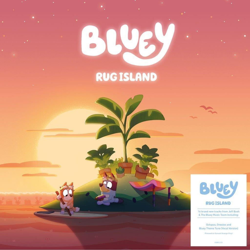 Bluey (140G/Bluey LP Vinyl/Poster) & Rug Island (140G/Orange LP Vinyl) & Up Here (Translucent Blue LP Vinyl)
