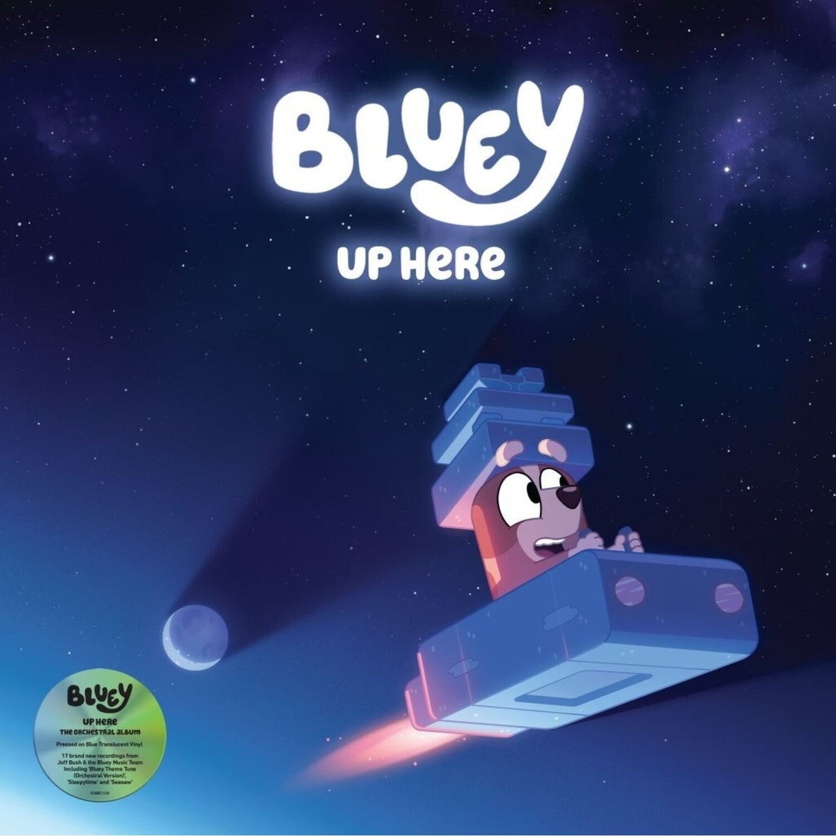 Bluey (140G/Bluey LP Vinyl/Poster) & Rug Island (140G/Orange LP Vinyl) & Up Here (Translucent Blue LP Vinyl)