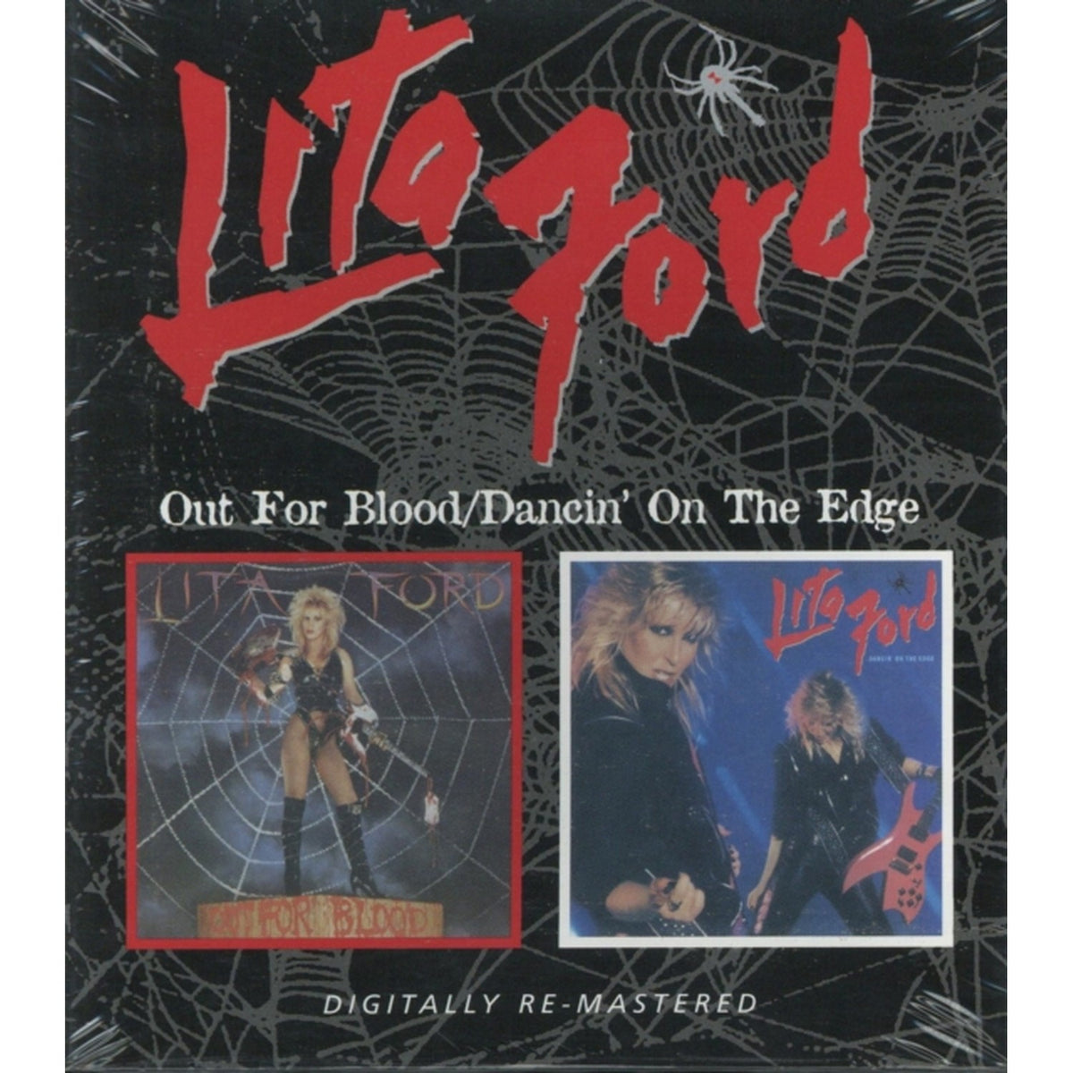 Lita Ford - Out For Blood / Dancin On The Edge (Remastered) & Lita & Best Of Lita Ford - CD Bundle