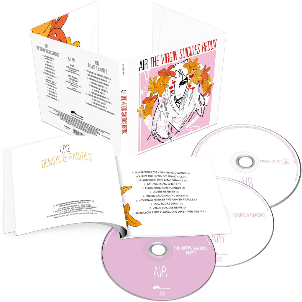 10 000 Hz Legend (Blu-Ray/CD) & Virgin Suicides Redux (2CD/Bluray)