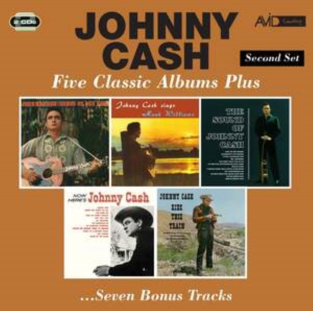 At Folsom Prison & Songs Of Our Soil / Sings Hank Williams / Sound Of Johnny Cash / Now Here's Johnny / Ride This Train