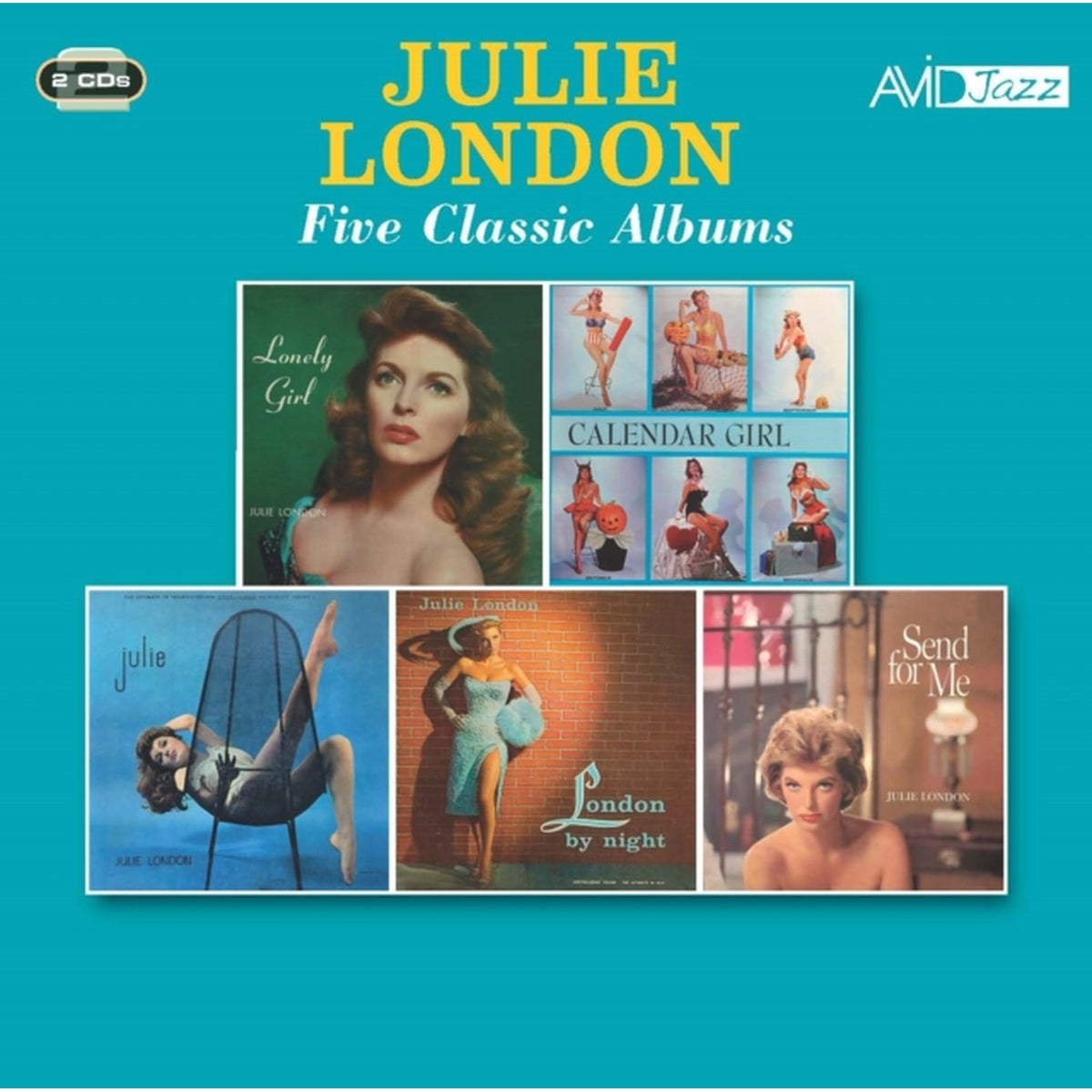 Lonely Girl / Calendar Girl / Julie / London By Night / Send For Me & Julie Is Her Name / Julie Is Her Name Vol 2 / About The Blues / Julie…At Home / Around Midnight