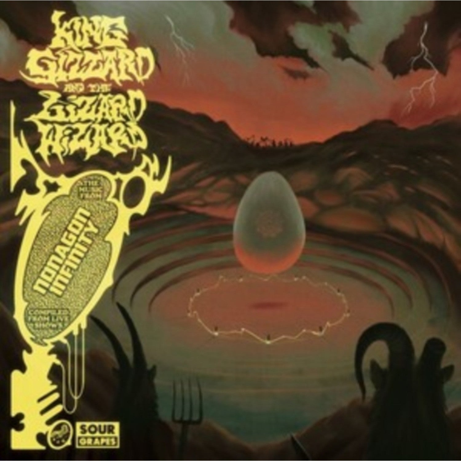 Rave Gizzard - Live In San Francisco '24 (3LP/Splatter Vinyl) & Live In Brussels '19 (Fuzz Club Official Bootleg) & Nonagon Infinity Live (Coloured) & Live In Brussels '19 (140G/3LP)