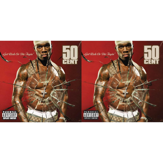 This is a 2 CD SKU bundle.
1.This CD is brand new.Format: CDMusic Style: GangstaThis item's title is: Get Rich Or Die TryinArtist: 50 CentLabel: AFTERMATHBarcode: 606949354428Release Date: 2/4/2003
2.This CD is brand new.