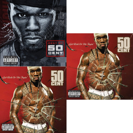 This is a 3 CD SKU bundle.
1.This CD is brand new.Format: CDMusic Style: BreakbeatThis item's title is: Best OfArtist: 50 CentLabel: AFTERMATHBarcode: 602557411461Release Date: 3/31/2017
2.This CD is brand new.
