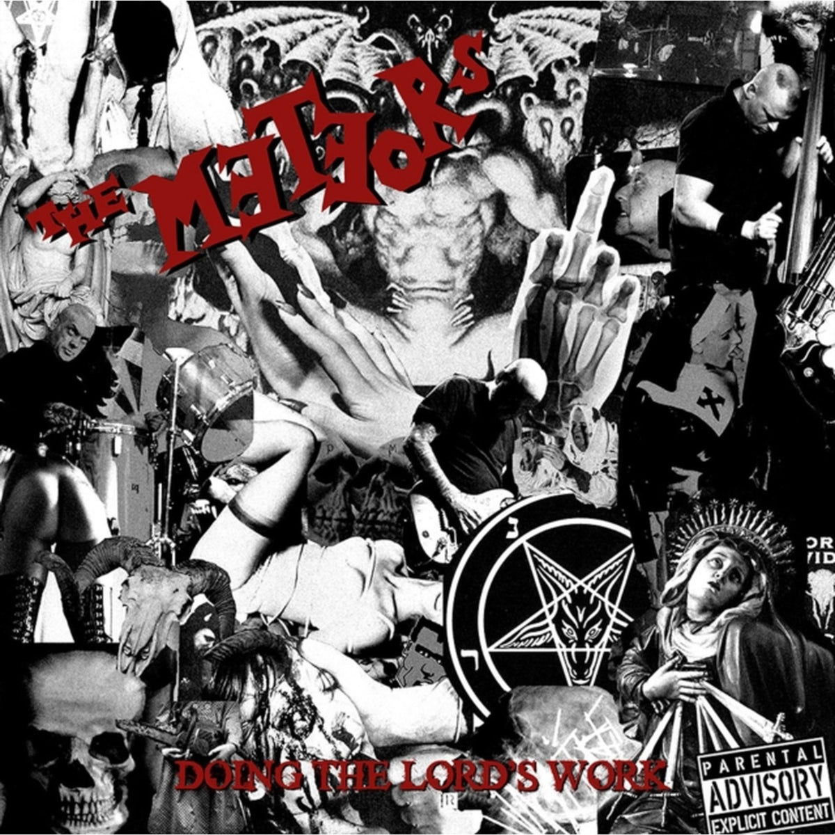 Meteors - Hell Train Rollin & Doing The Lord's Work & Doing The Lord's Work (Green LP Vinyl) & Skull N Bones