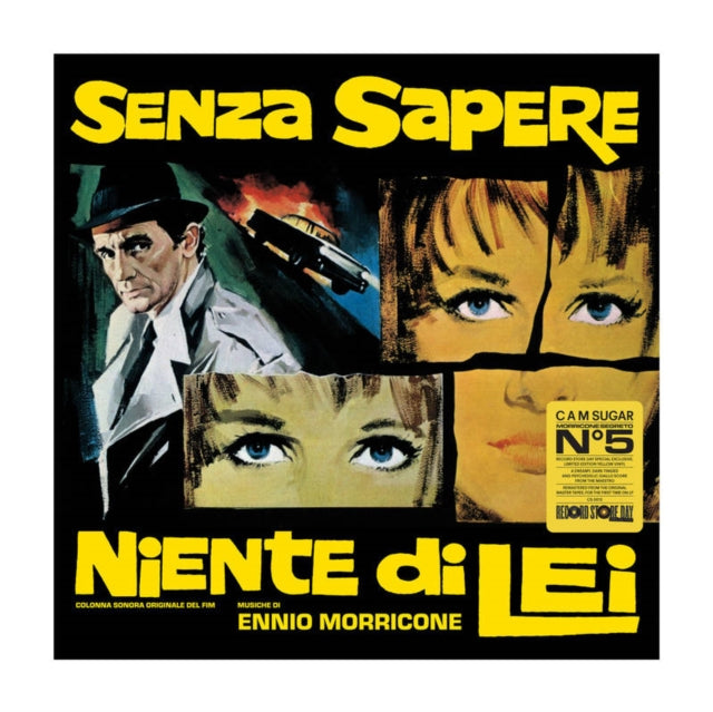 Senza Sapere Niente Di Lei (Yellow LP Vinyl) & Storie Di Vita E Malavita (Colonna Sonora Originale Del Film) & Bird With The Crystal Plumage (140G/Crystal Clear LP Vinyl)