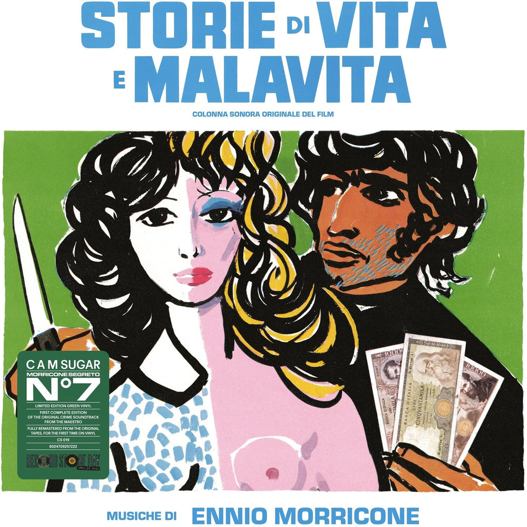 Peur Sur La Ville (Gatefold Sleeve Designed By Eric Adrian Lee) & Blue-Eyed Bandit (Il Bandito Dagli Occhi Azzurri) Ost & Morricone Segreto Songbook (1962-1973) (2LP) & Storie Di Vita E Malavita (Colonna Sonora Originale Del Film)