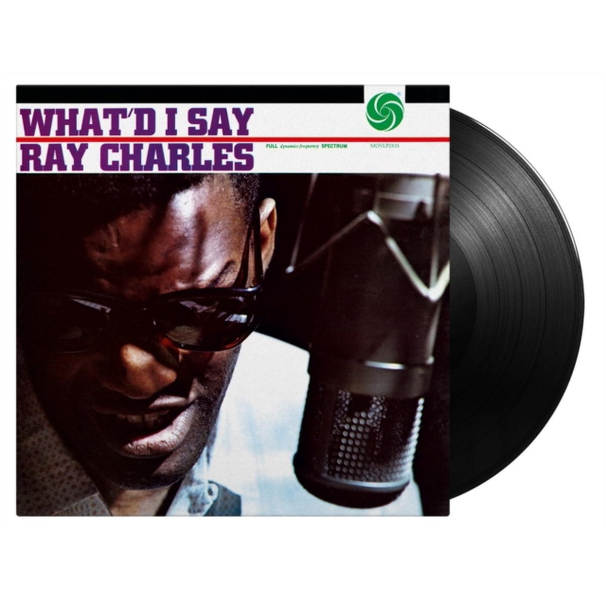 Ray Charles - Platinum Collection (White LP Vinyl) & Best Of Ray Charles: The Atlantic Years (2LP/White Vinyl) & Live In Stockholm 1972 (140G) & Message From The People (140G) & Genius + Soul = Jazz (Orange LP Vinyl) & What'd I Say (180G)
