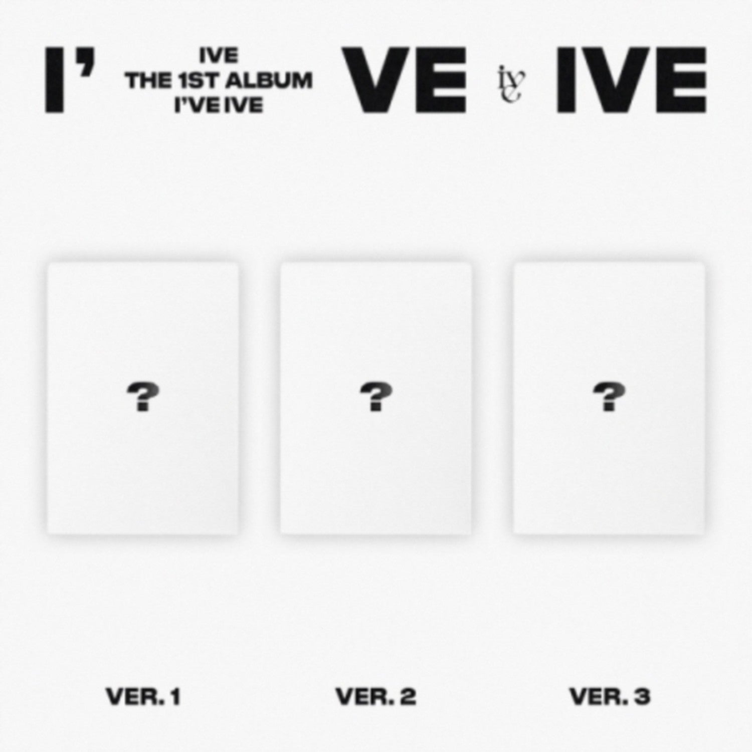 Ive The 4Th Ep Ive Secret (Shh Ver.) & I've Ive: Vol.1 & I've Ive (Volume 1/Special Version)