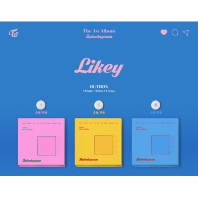 This is a 2 CD SKU bundle.
1.This CD is brand new.Format: CDMusic Style: K-popThis item's title is: Twicetagram Vol. 1Artist: TwiceLabel: JYP ENT.Barcode: 8809269508461Release Date: 6/23/2022
2.This CD is brand new.