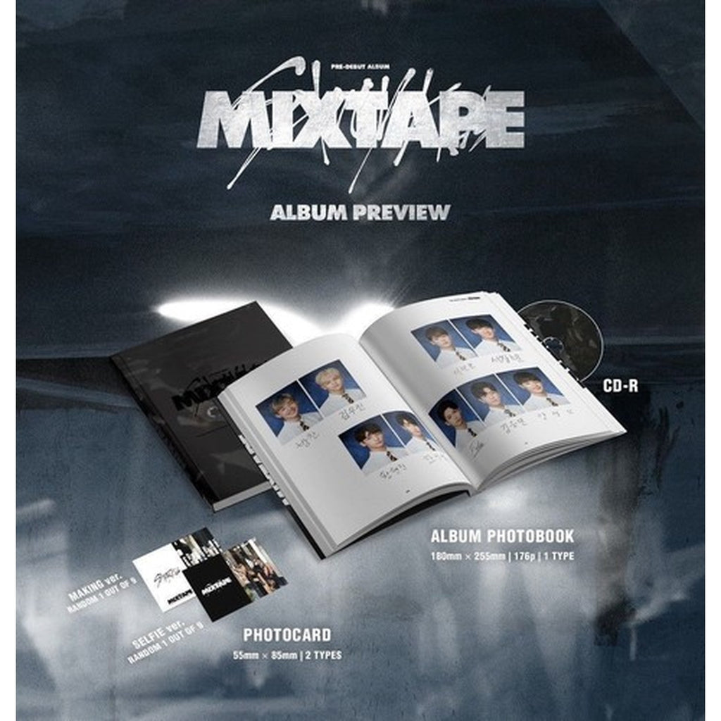 Maxident (T-Crush Version) & Ate (Ate Ver.) & Mixtape & Cle 1: Miroh (Mini Album)  & Cle: Levanter (Mini Album) (Normal Edition)