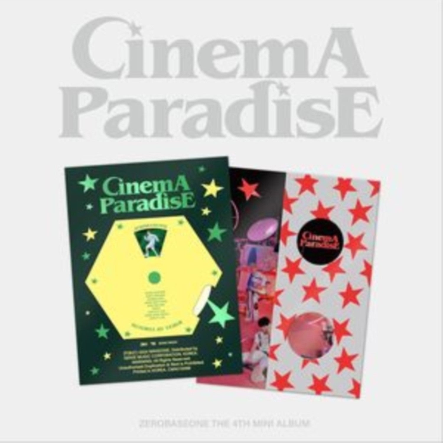 Blue Paradise (Hide Ver.) & Never Say Never (Icon Ver.) & 4Th Mini Album (Cinema Paradise)