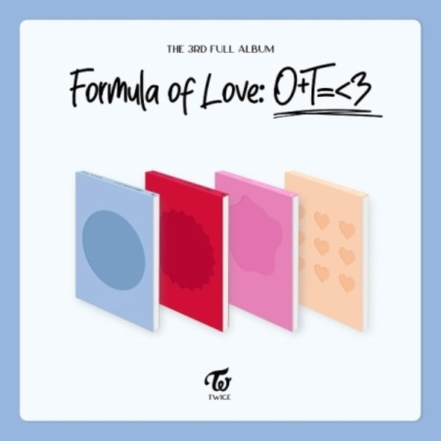 This is a 3 CD SKU bundle.
1.This CD is brand new.Format: CDMusic Style: K-popThis item's title is: Formula Of Love: O+T=<3Artist: TwiceLabel: JYP ENT.Barcode: 8809755509156Release Date: 10/31/2022
2.This CD is brand new.