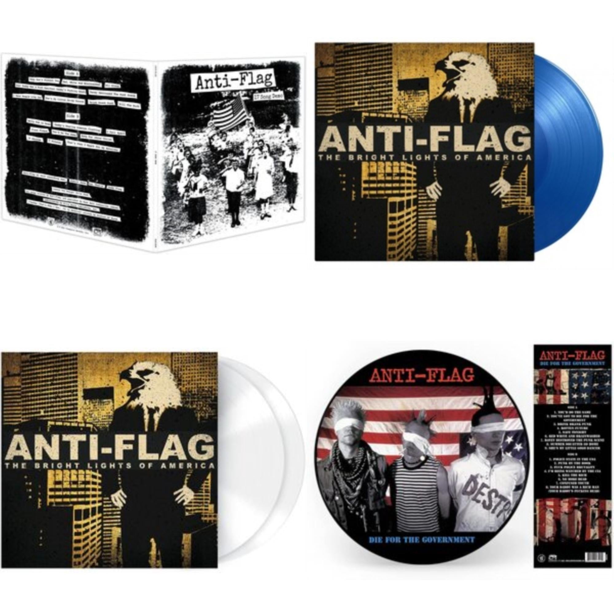 This is a 4 LP Vinyl SKU bundle.
1.This LP Vinyl is brand new.Format: LP VinylMusic Style: PunkThis item's title is: 17 Song DemoArtist: Anti-FlagLabel: NEW RED ARCHIVESBarcode: 889466237614Release Date: 8/20/2021
2.This LP Vinyl is brand new.