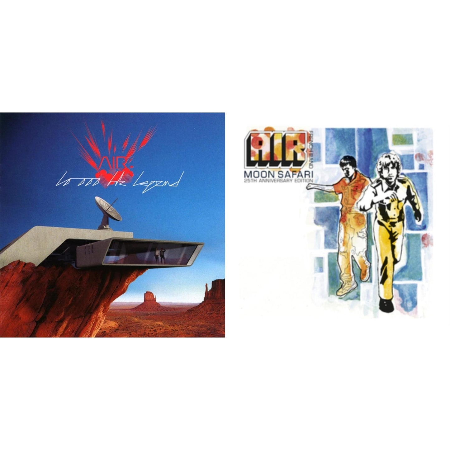 10 000 Hz Legend (Blu-Ray/CD) & Moon Safari (Deluxe/CD/Blu-Ray)