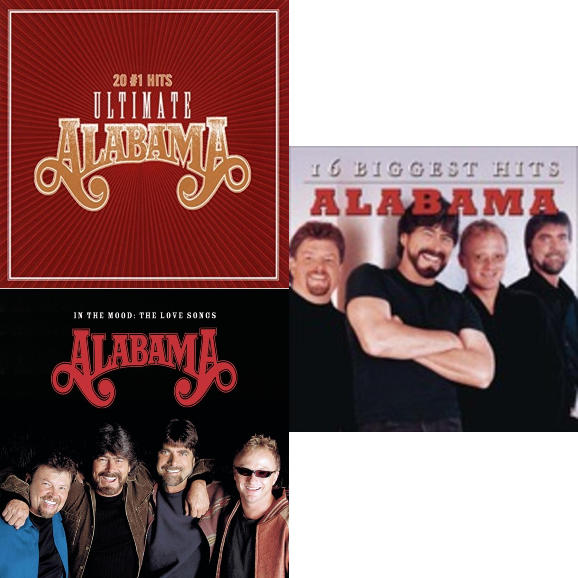Ultimate Alabama: 20 Number 1 Hits & In Mood: Love Songs & 16 Biggest Hits